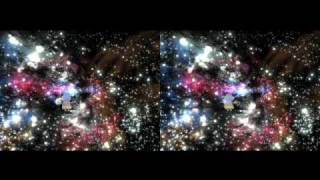 3D立体視テスト動画宇宙 [upl. by Eimas915]