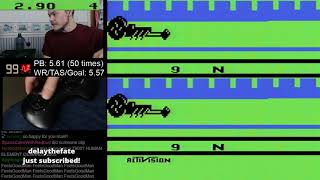 557 Dragster speedrun Atari Tied World Record [upl. by Talya]