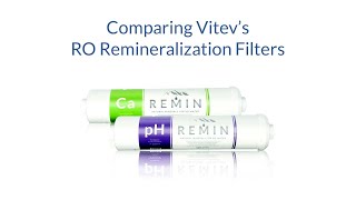 Comparing Vitevs RO Remineralization Filters [upl. by Aihsekin268]