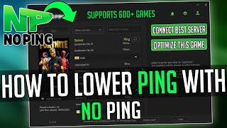 🔧How To Lower Ping In Any Games using NoPing ✅  Fix Lag amp Input Delay [upl. by Adelbert]