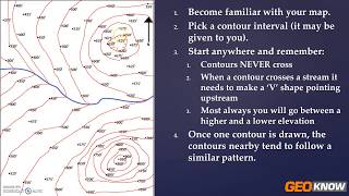 How to contour topographic maps [upl. by Suirada]