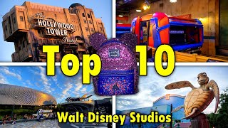 🎬 TOP 10 des meilleures attractions de WALT DISNEY STUDIOS Disneyland Paris  100 ATTRACTIONS [upl. by Morra]