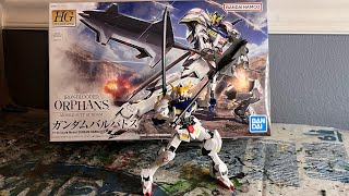 Hg Gundam barbatos 1144 review [upl. by Ennairek92]