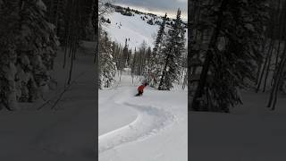 Snowboard adventure in Powder Mountain trying to keep up 😅 [upl. by Ellenor]