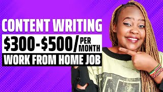 Make 5001000  Month Writing Articles–WritersThriveCom Review amp Onboarding   HIRING WORDWIDE [upl. by Aitercul408]