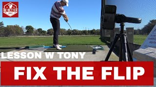 How to FIX the FLIP Release with DRIVER LESSON with Tony Luczak PGA BE BETTER GOLF [upl. by Noyar]