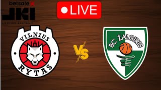 🔴 Live Rytas vs Zalgiris  Live Play By Play Scoreboard [upl. by Ycnay]