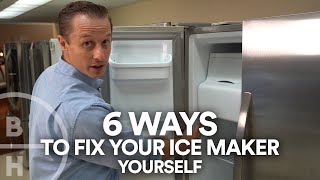 Ice Maker Not Working  Check these 6 Things first [upl. by Florence]