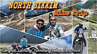 North Sikkim Bike Trip  বন্যার পর সিকিমের অবস্থা 😪 Vlog Official 💖 [upl. by Annanhoj]