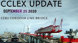 CCLEX UPDATE l September 25 2020 l Cebu Cordova Bridge [upl. by Venezia603]