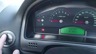 Holden Commodore VY Dash Menu [upl. by Sheldon]