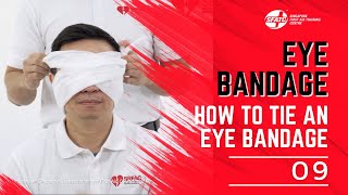 SG FIRST AID EYE BANDAGE 09 [upl. by Quenby945]