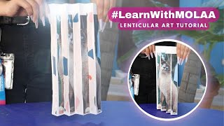 LearnWithMOLAA Lenticular art tutorial [upl. by Duile]