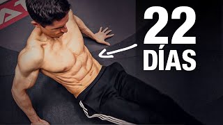 ABDOMINALES 6 Pack en 22 Días ¡RUTINA EN CASA [upl. by Trueman]