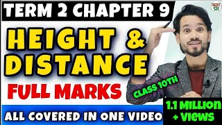 Some Applications Of Trigonometry  Maths Chapter 9 Class 10  Height And Distance Class 10  CBSE [upl. by Neal]