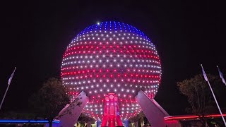 Epcot 4th of July Fireworks 2024 [upl. by Acinna]