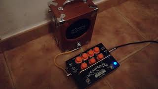 Pignose 7100 mini amp  Orange Bax Bangeetar pedal [upl. by Levison]