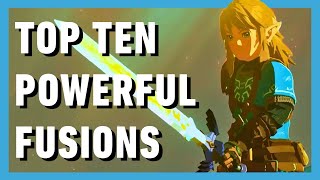 Top 10 Best Weapon Fusions in Tears of the Kingdom [upl. by Biddle]