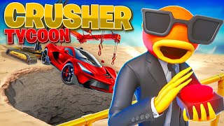 GUIDE CRUSHER TYCOON MAP FORTNITE  BUY CRUSHER PETS CLOTHES SUPERCAR REBIRTH [upl. by Hijoung480]