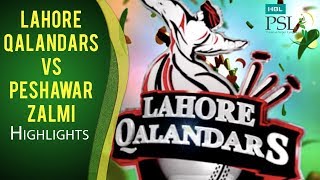 Match 15 Lahore Qalandars vs Peshawar Zalmi  Highlights [upl. by Olivia]