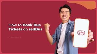 How to Book a Bus Ticket with redBus Cambodia  StepbyStep Guide [upl. by Avot]