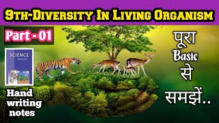 Diversity In Living Organism Class 9 [upl. by Loretta]