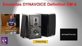 Dynavoice Definition DM6  Unboxing déballage [upl. by Novihc341]