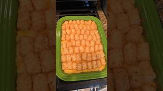 Buffalo Chicken Tot Casserole poormanscomfortfood budgetmeals Aldi cheapdinner budgetdinner [upl. by Clifton]