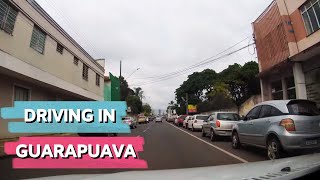 🚗 Driving in Guarapuava  Paraná Brazil 🇧🇷 [upl. by Clance]