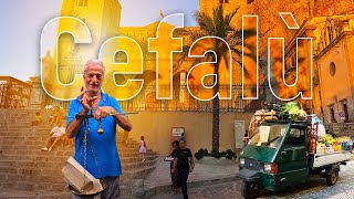 Sicilys Cefalu Walking Tour  Discover the Beauty in 4k [upl. by Eimmit]