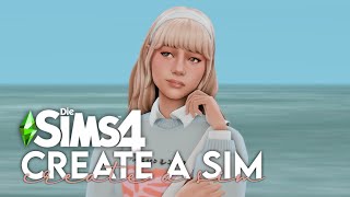 Cozy Create a Sim Video  CC Liste🩵  Create a Sim  Die Sims 4  GermanDeutsch [upl. by Nomaid227]