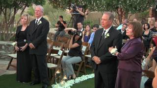 Surprise vow renewal for parents at daughters wedding [upl. by Adaran]