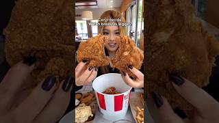 Eating KFC when this happened… shorts viral food [upl. by Belinda]