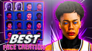 NEW BEST DRIPPY FACE CREATION TUTORIAL IN NBA 2K22 LOOK LIKE A TRY HARD STAGE PLAYER [upl. by Llij]