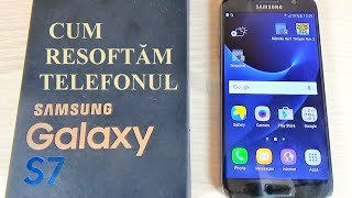 Cum resoftăm telefonul Samsung Galaxy S7 S7 edge cu Odin [upl. by Alih]