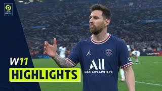 Highlights Week 11  Ligue 1 Uber Eats  20212022 [upl. by Nerty]