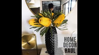 HOME DECOR HAUL  NAMIBIAN KENYAN YOUTUBER [upl. by Yllut]