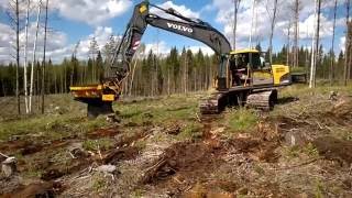 Risutec TK series mounding planting machine for forest seedlings [upl. by Rehpinej395]