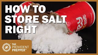 Salt Why It Is Essential and How to Store It Right [upl. by Eenyaj710]