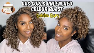 ORS CURLS UNLEASHED COLOR BLAST  GOLDEN BARS  Hair Paint Wax [upl. by Madai412]