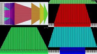 Midi art The medley 10 million notes [upl. by Nitz]