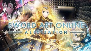 【Sword Art Online Alicization】LiSA  ADAMAS フルを叩いてみた  SAO Season3 Opening full Drum Cover [upl. by Lynsey]