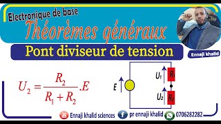 Diviseur de tension cours complet [upl. by Eneryc]