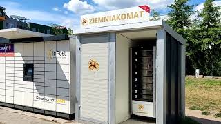 Ziemniakomat automat na ziemniaki we Wrocławiu Nietypowy automat [upl. by Aeslek]