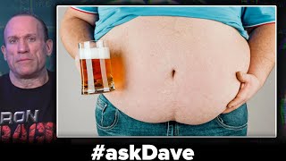 HOW TO LOSE YOUR BEER BELLY askDave [upl. by Enilarac501]