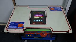 Cosmic Monsters Universal 1979 CocktailArcade Spielautomat [upl. by Joell]