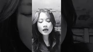 Favourite crime by Olivia Rodrigo karaoke cover ownvoice support [upl. by Settera434]