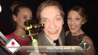 Deutschland 83  Bester Deutscher Mehrteiler  Miniserie  GOLDENE KAMERA 2016 [upl. by Elinad615]