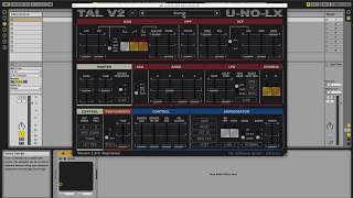 TECH TIP 2 TalUNoLX in an Ableton Livebased Keyboard Rig [upl. by Estevan153]