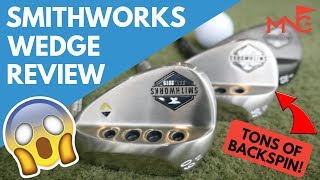 Tons Of Backspin With The New SmithWorks Wedge [upl. by Salbu]